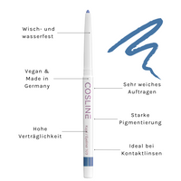 COSLINE | Kajal / Eyeliner Jeansblue 109 Benefits