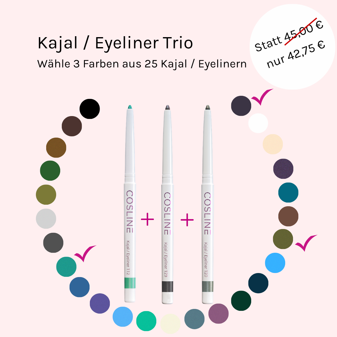 COSLINE Kajal / Eyeliner Trio