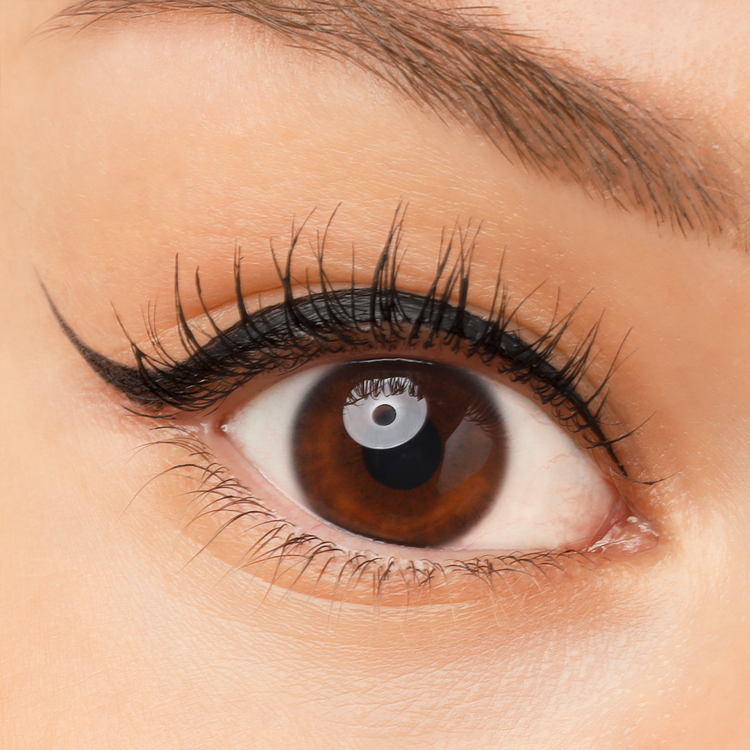 COSLINE Eyeliner flüssig Black 501 braunes Auge