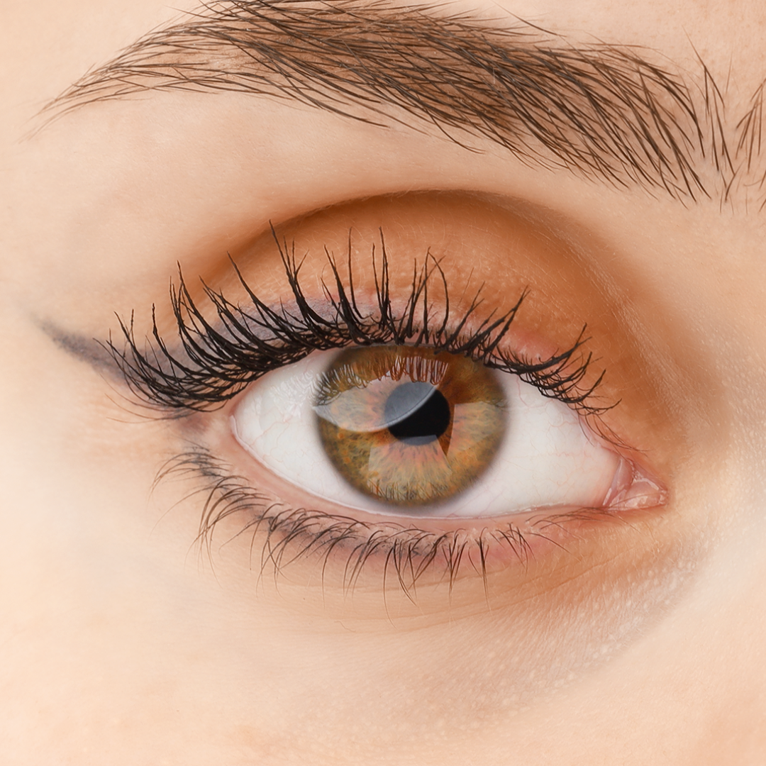 COSLINE Kajal / Eyeliner Aubergine 129 grünes Auge