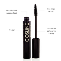 COSLINE Mascara Black Waterproof 97 Vorteile
