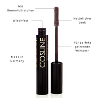 COSLINE Mascara Brown Rubber Brush 92 Benefits