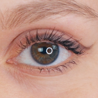 COSLINE Kajal / Eyeliner Chocolate 121 Grünes Auge
