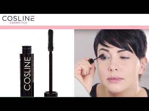 COSLINE Mascara Black Rubber Brush Video