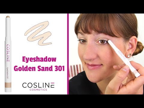 COSLINE Eyeshadow Golden Sand 301 Video