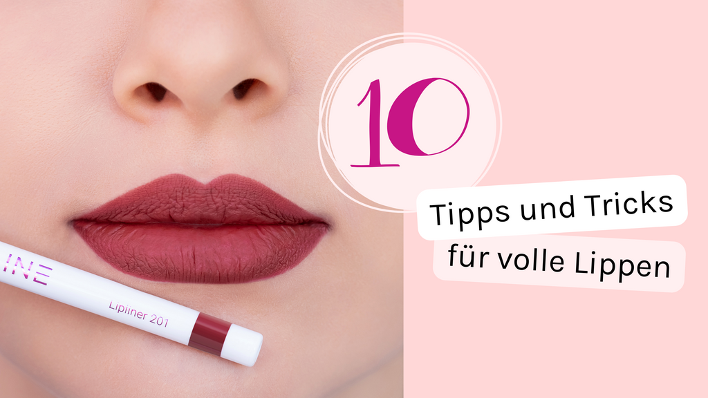 COSLINE Tipps für volle Lippen Blog Beitrag
