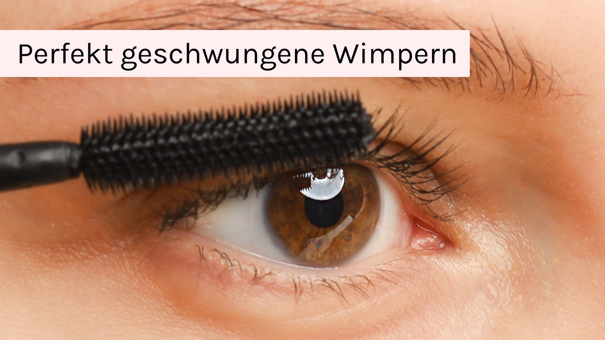 Perfekt geschwungene Wimpern: 6 Mascara-Tipps
