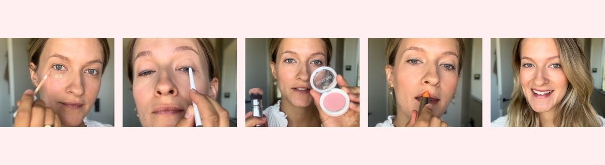 Sofort frischer aussehen: Einfaches Alltags-Make-up