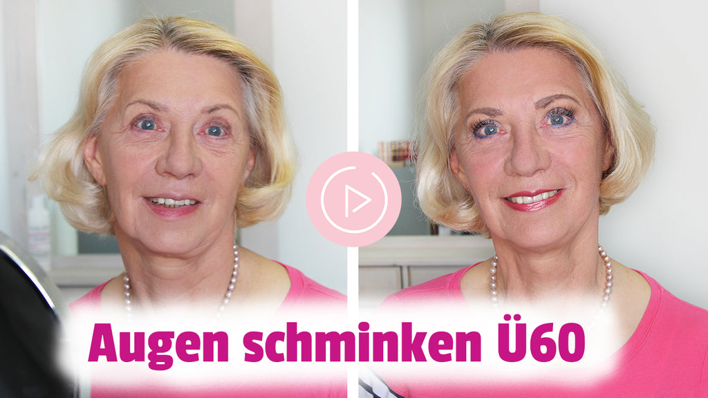 COSLINE Augen schminken Ü60 - Schmink-Video