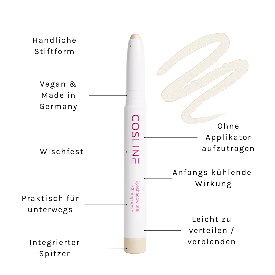 COSLINE Eyeshadow Champagner 305 Benefits