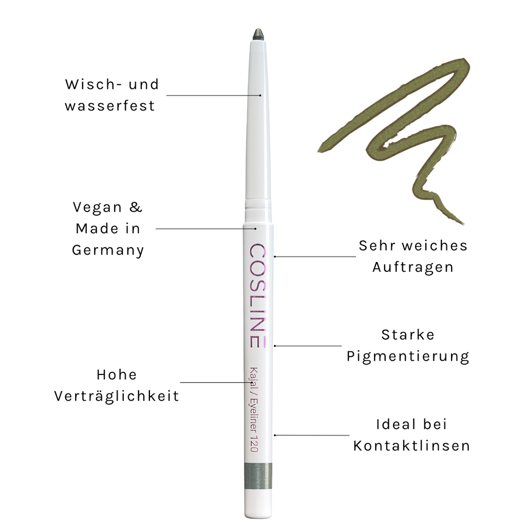 COSLINE | Kajal / Eyeliner Libelle 120 Vorteile