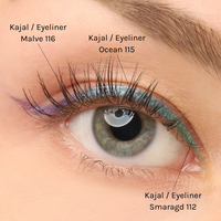 COSLINE Kajal / Eyeliner Trio - 116-115-112