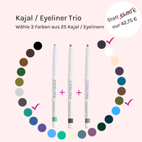 COSLINE Kajal / Eyeliner Trio