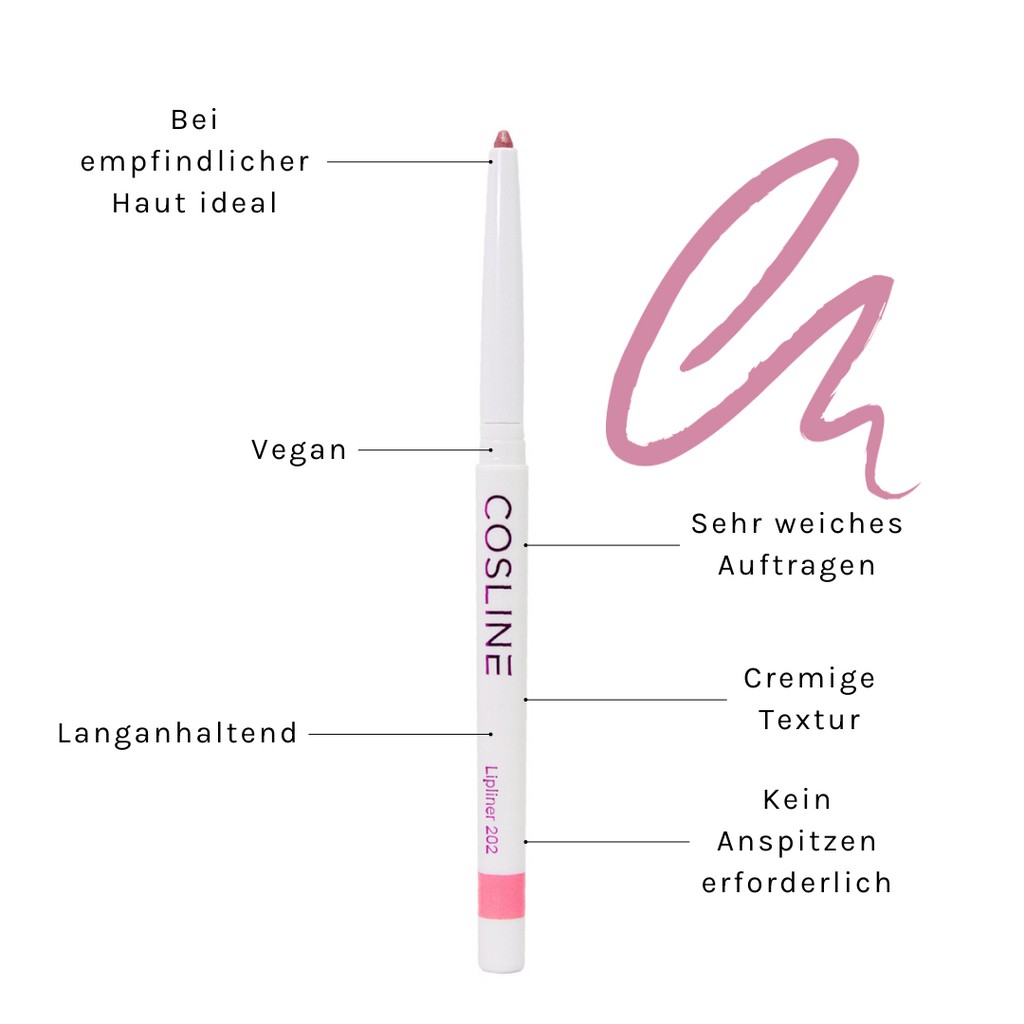 COSLINE Lipliner Azalea 202 Benefits