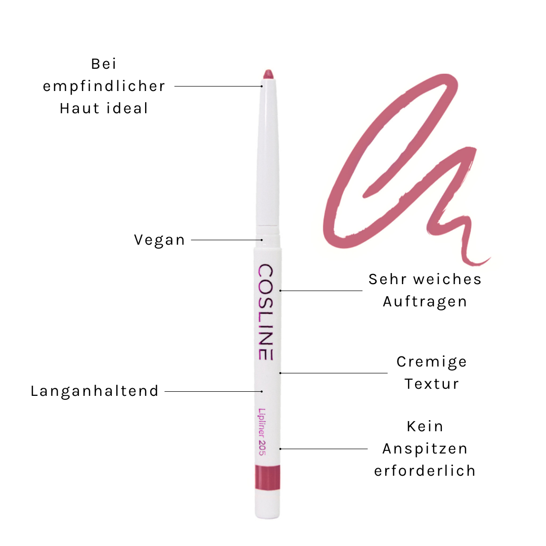 COSLINE Lipliner Velvet 205 Benefits