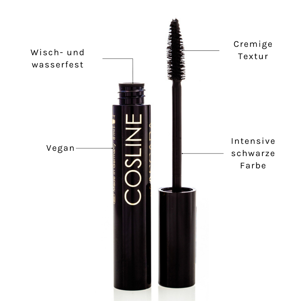 COSLINE Mascara Black Waterproof 97 Vorteile