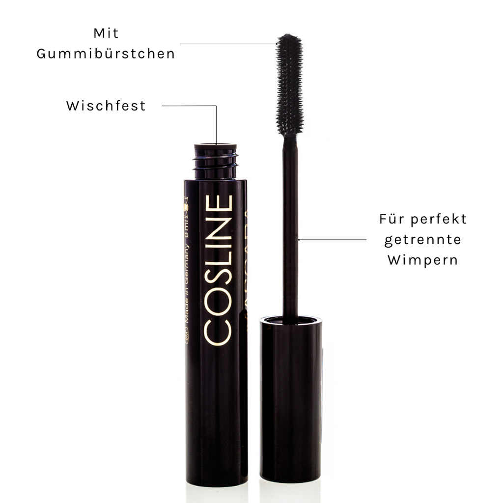 COSLINE Mascara Black Rubber Brush 91 Benefits