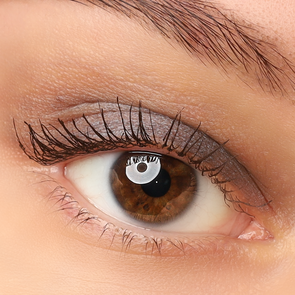 COSLINE Eyeshadow Grau 302 Braunes Auge