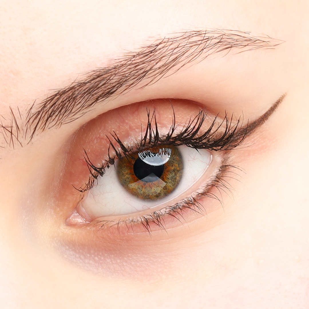 COSLINE Kajal / Eyeliner braun 102 grünes Auge