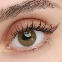 COSLINE Kajal / Eyeliner / Augenbrauenstift Chocolate 121 grünes Auge