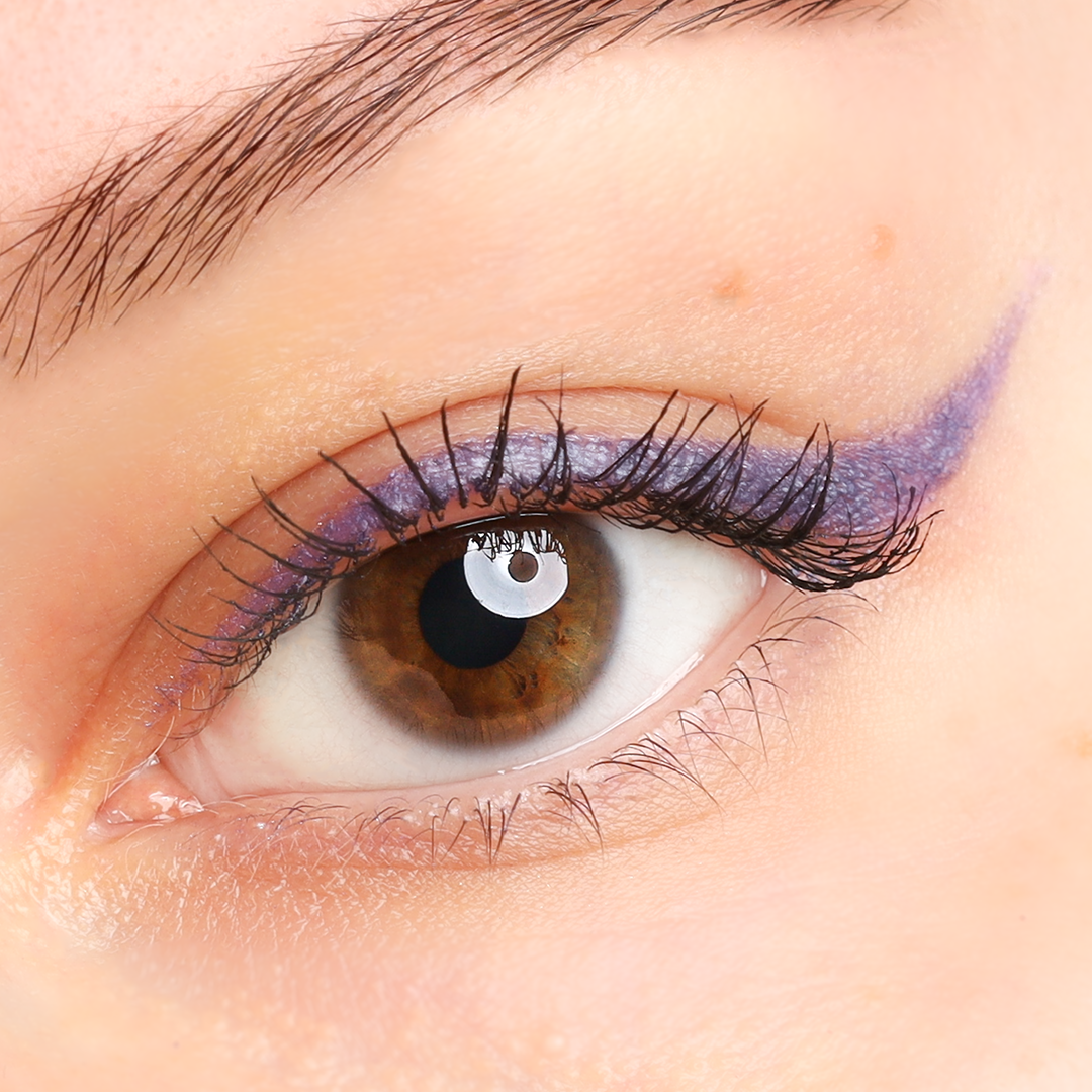 COSLINE | Kajal / Eyeliner Lila 110 | Braunes Auge