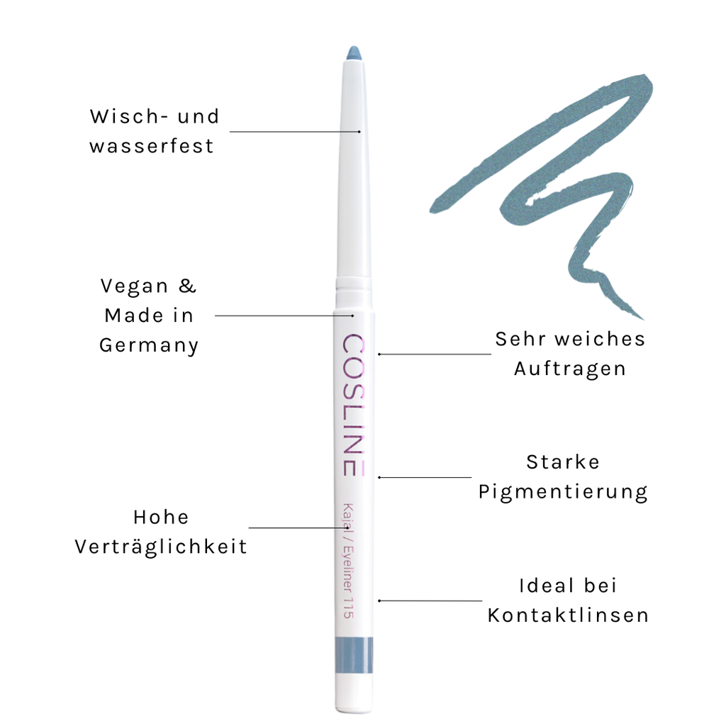 COSLINE Kajal / Eyeliner Ocean 115 Benefits