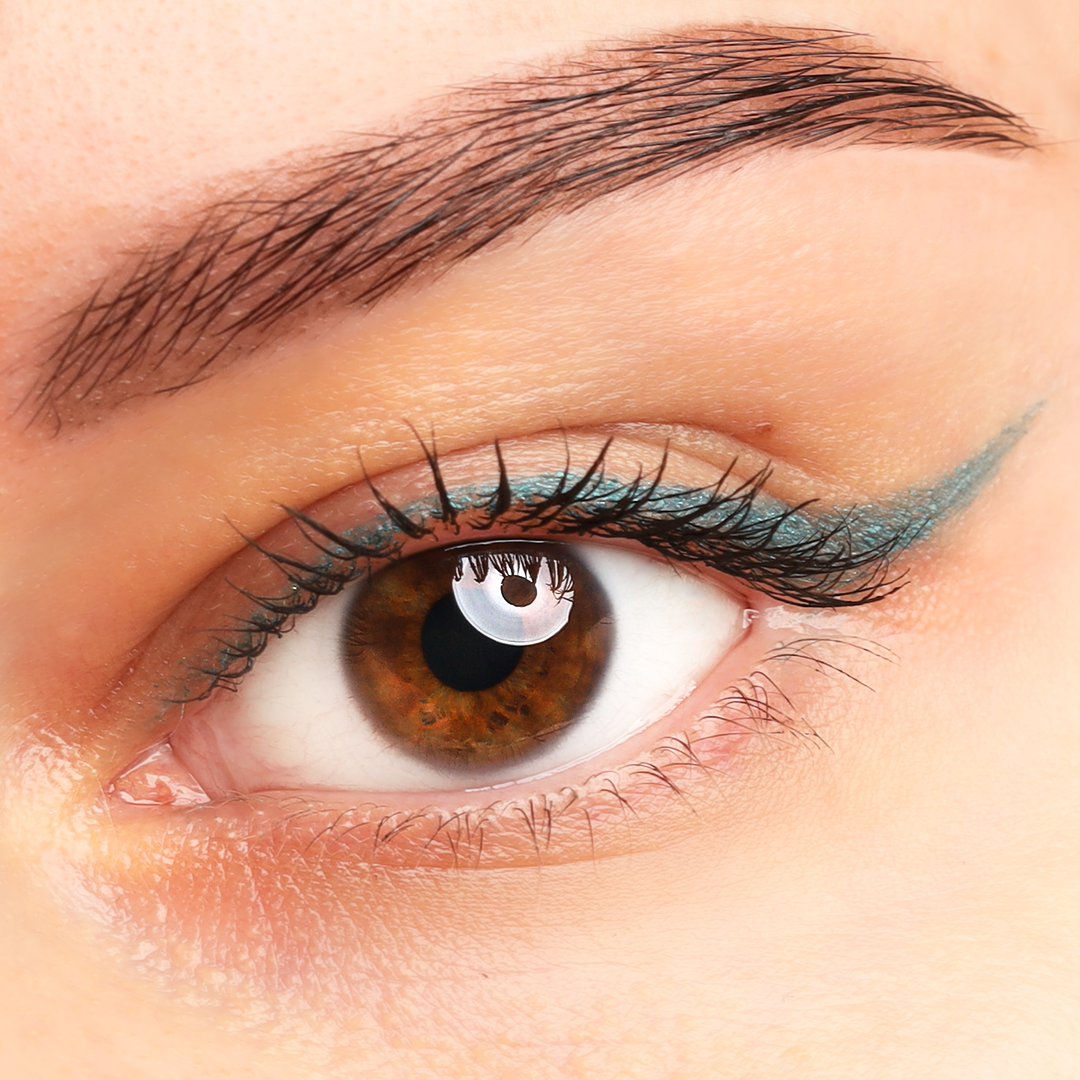 COSLINE Kajal / Eyeliner Seagreen | Braunes Auge