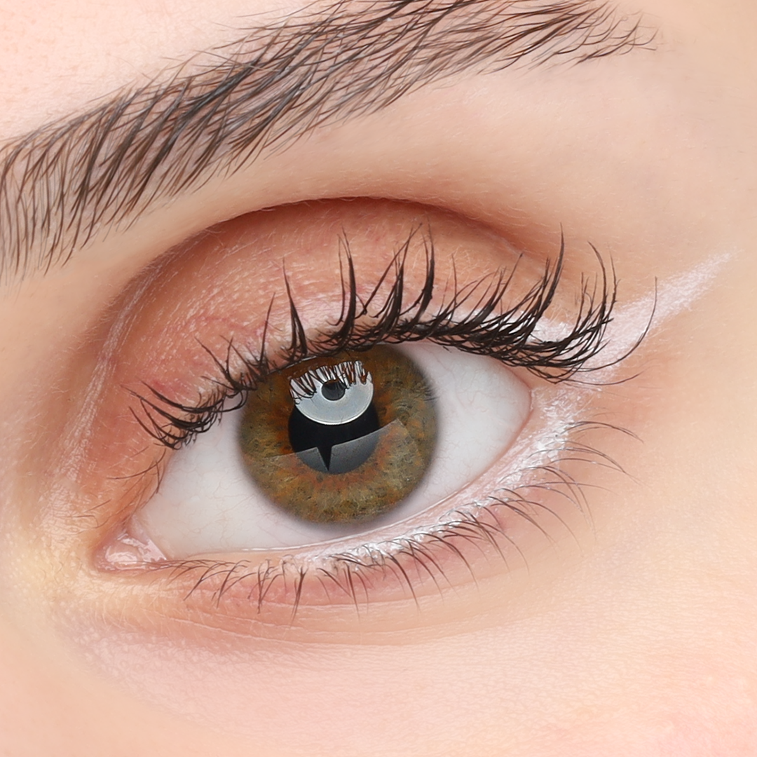 COSLINE Kajal / Eyeliner White 125 grünes Auge