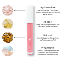 COSLINE Lipgloss Magnolia 452 Inhaltsstoffe NL
