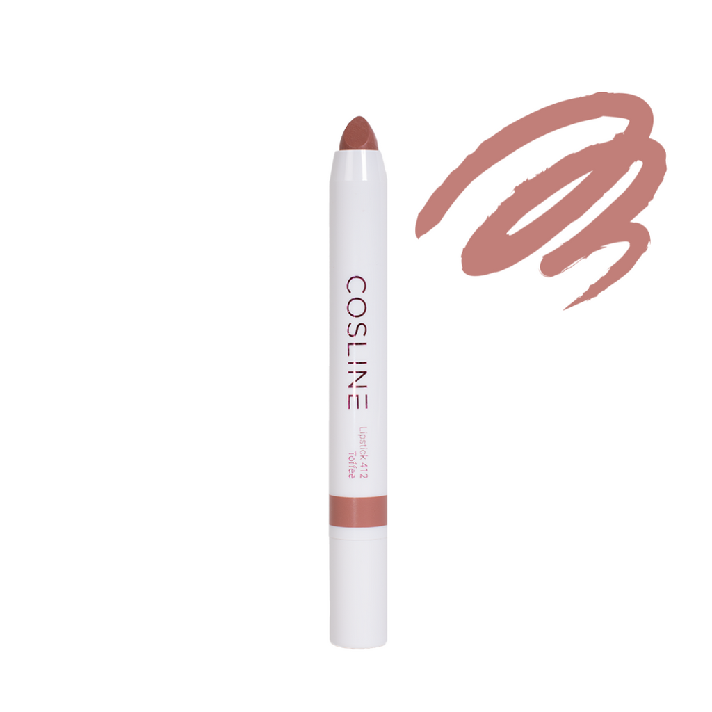 COSLINE Lippenstift Toffee 412