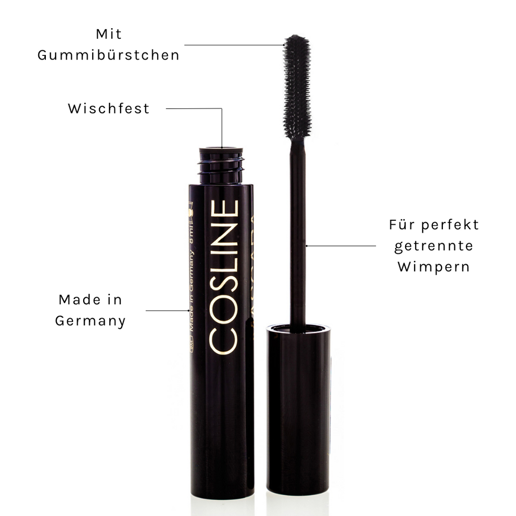 COSLINE Mascara Black Rubber Brush 91 Benefits