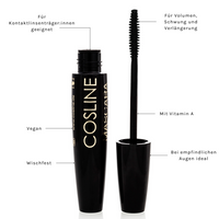 COSLINE Mascara Black Wonderlash 93 Voordelen