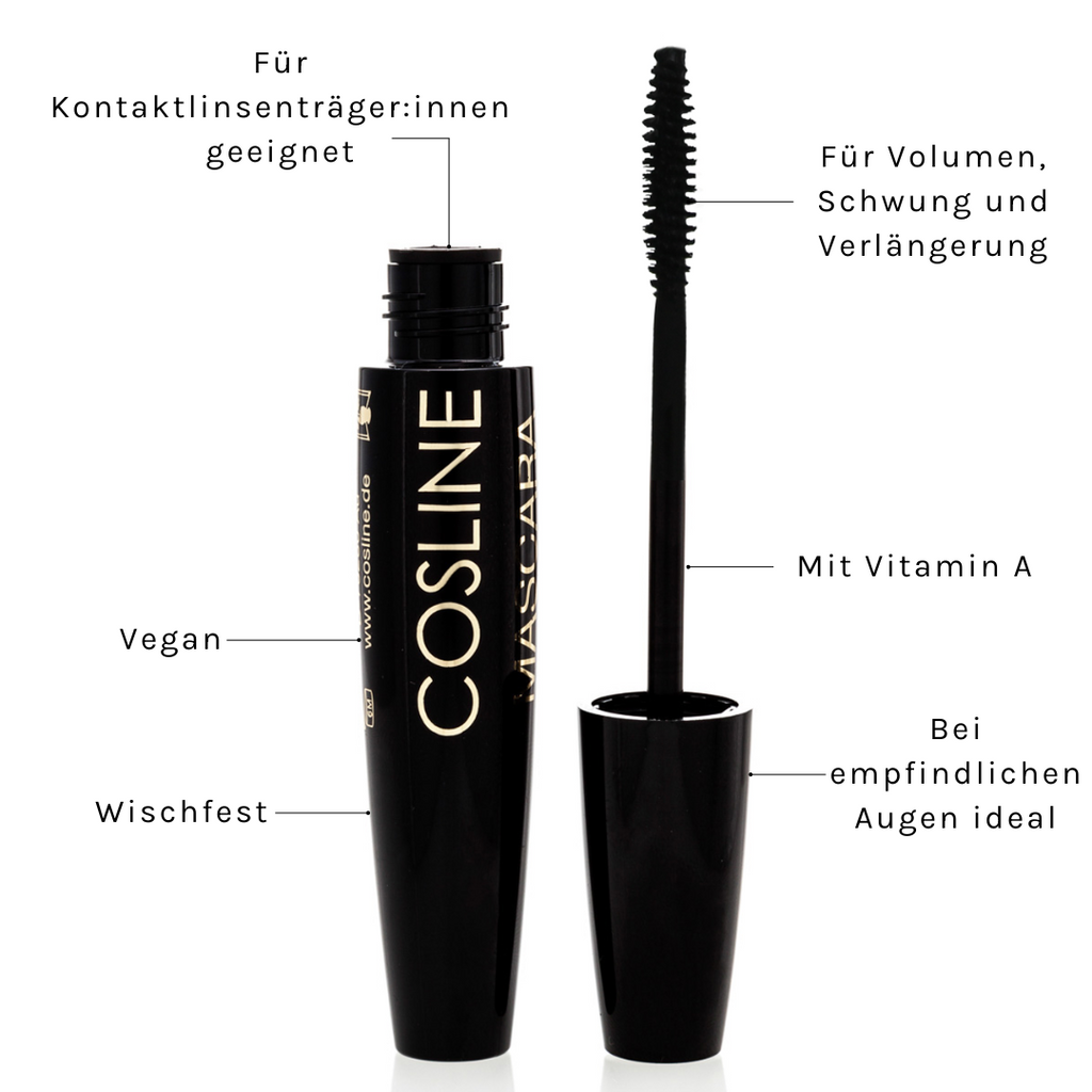 COSLINE Mascara Black Wonderlash 93 Vorteile