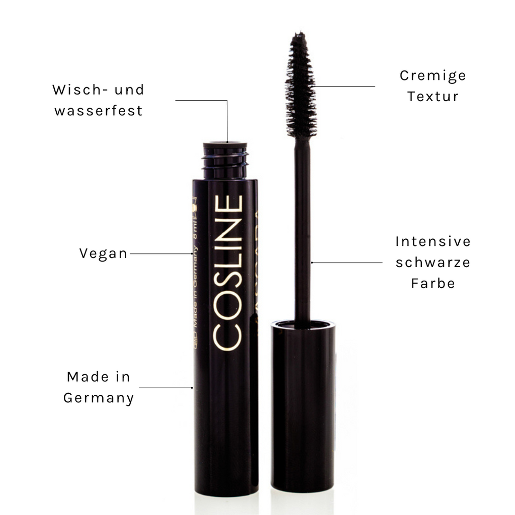 COSLINE Mascara Black Waterproof 97 Vorteile