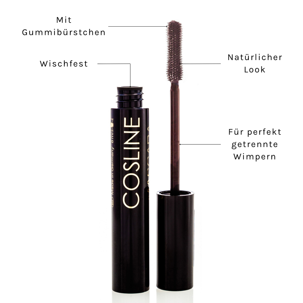 COSLINE Mascara Brown Rubber Brush 92