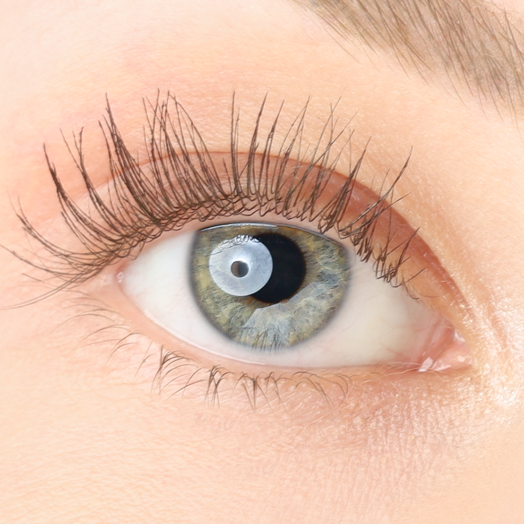 COSLINE Mascara Brown Rubber Brush 92 blaues Auge