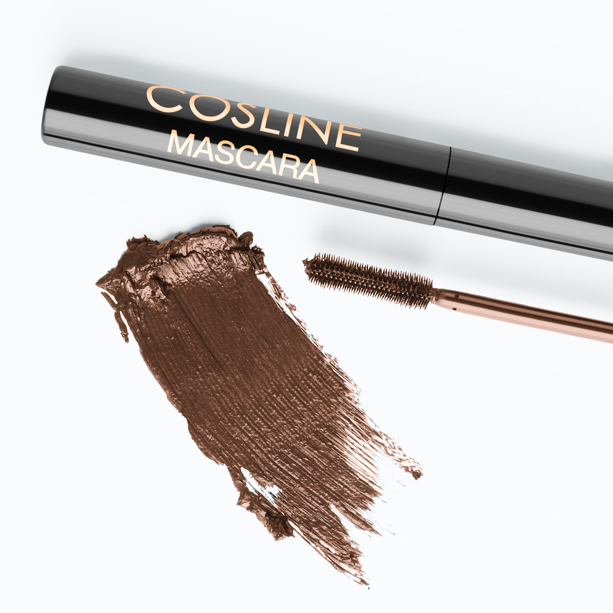 COSLINE Mascara Brown Rubber Brush 92