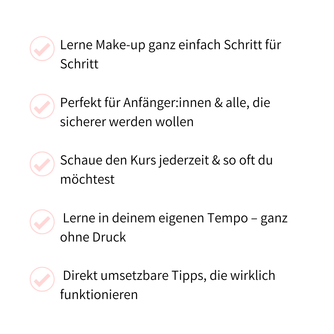 Cosline Schminkkurs Benefits