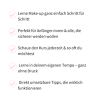 Cosline Schminkkurs Benefits