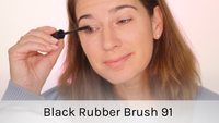 COSLINE Mascara Black Rubber Brush 91