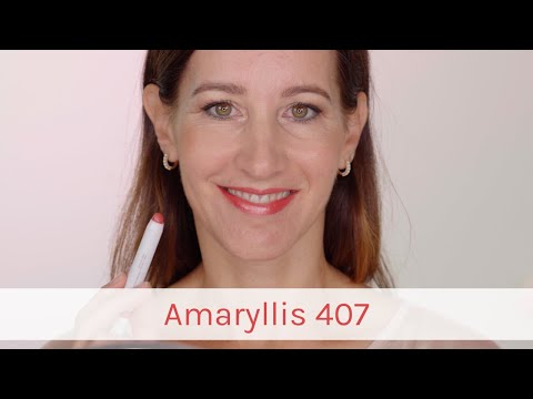 COSLINE Lippenstift Amaryllis 407 Produktclip

